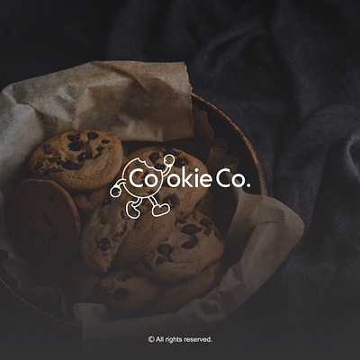 Cookie Co Brand Logo branding graphic design logo logodesign