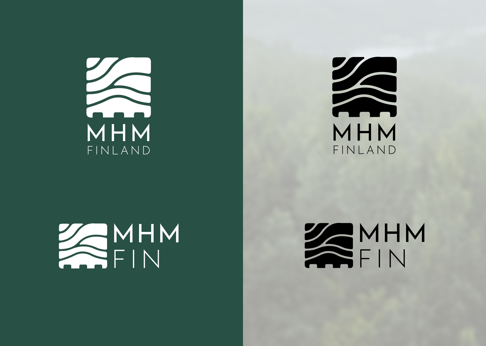 Branding & Identity – MHM Finland branding design graphic design logo ui