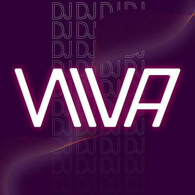 Social Media poster for DJ NIVA design dj graphic design poster vector