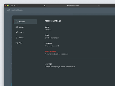 ParseAI — Account Settings account settings profile settings settings tabs