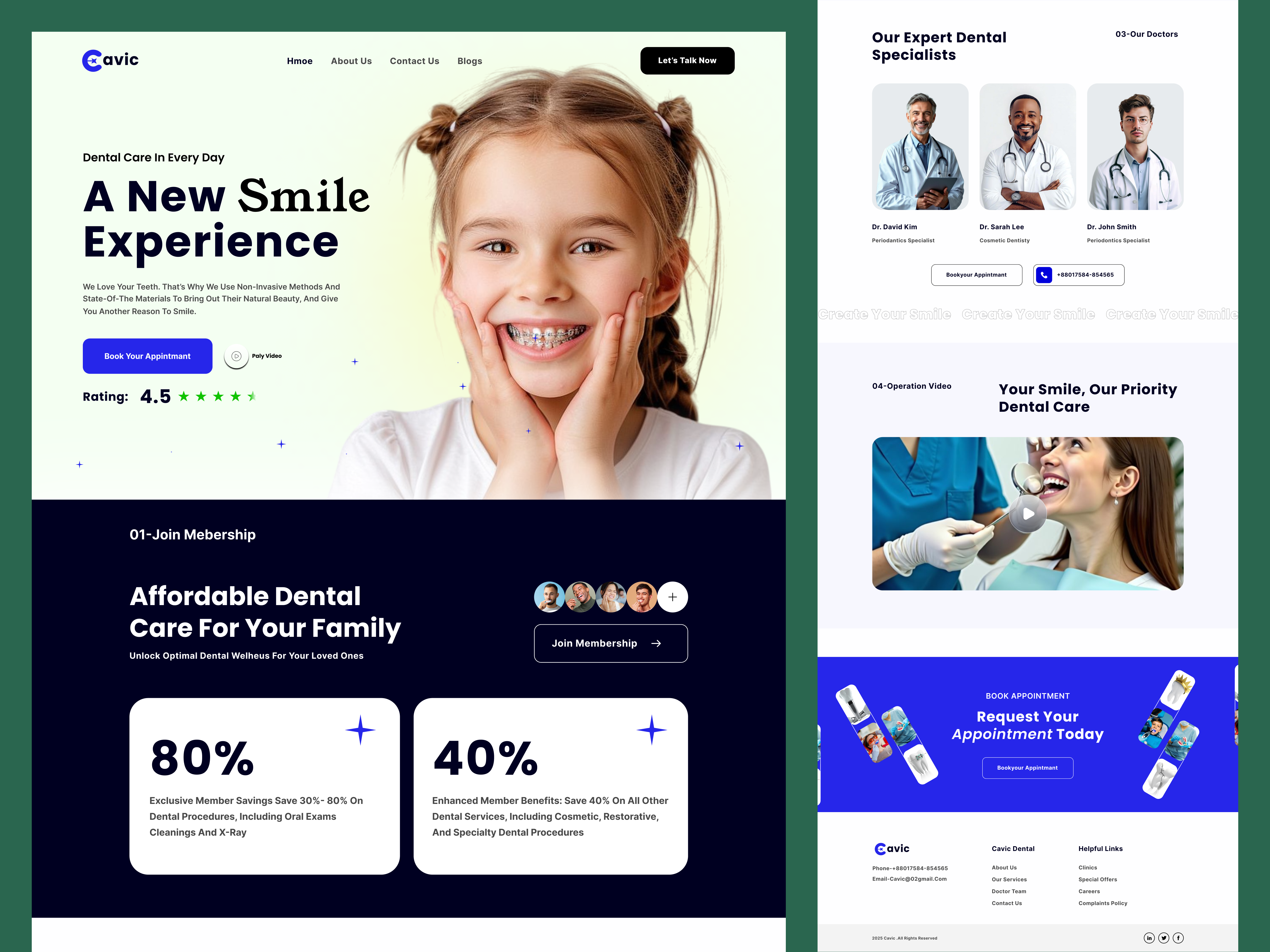 Dental Website Landing Page. dental website dental website landing page landign page website