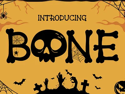 Bone Fonts art fonts background fonts bone fonts design fonts fun fonts ghost fonts halloween fonts horror fonts magic fonts nightmare fonts spider fonts spooky fonts