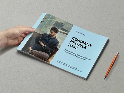 Company Profile annual report booklet branding business brochure business proposal compny profile corporate profile design graphic design modern layout portfolio print print layout project proposal proposal proposal template template