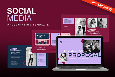 Social Media Proposal Presentation ppt tech