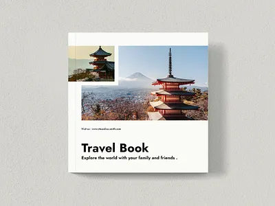 Travel Book / Magazine agency booklet branding business catalog catalogue design graphic design lookbook modern layout portfolio print proposal report square catalog square magazine template travel book travel magazine