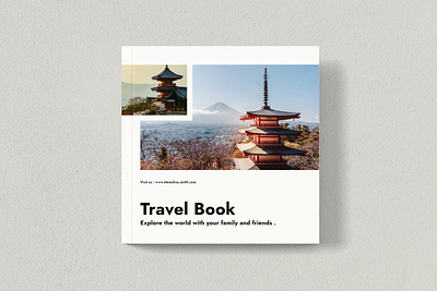 Travel Book / Magazine agency booklet branding business catalog catalogue design graphic design lookbook modern layout portfolio print proposal report square catalog square magazine template travel book travel magazine