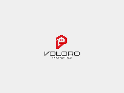 V+P Combination Logo branding design home logo letter logo logo minimal p logo property logo v logo vector vp logo