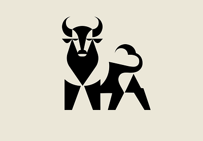 LOGO - TAURUS branding buffalo design graphic design icon identity illustration logo marks symbol taurus ui