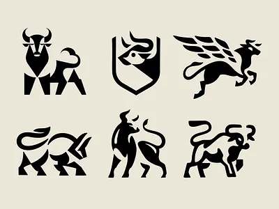 LOGO - TAURUS animal branding buffalo design graphic design icon identity illustration logo marks symbol taurus ui