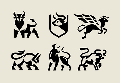 LOGO - TAURUS animal branding buffalo design graphic design icon identity illustration logo marks symbol taurus ui