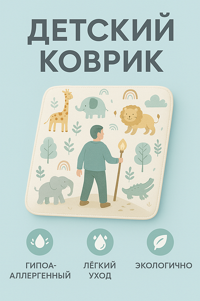 Illustration for product card for marketplace design illustration