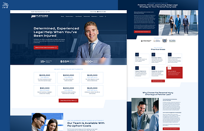 Law Firm Web Design by Rankings.io branding design law firm web design lawyer web site legal ui ux