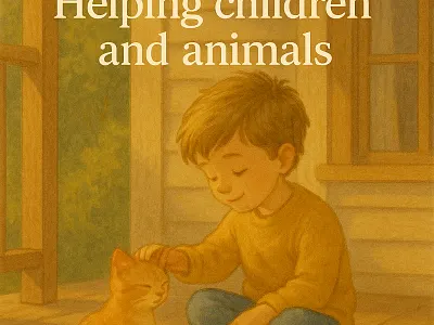 The cover of the charitable foundation illustration