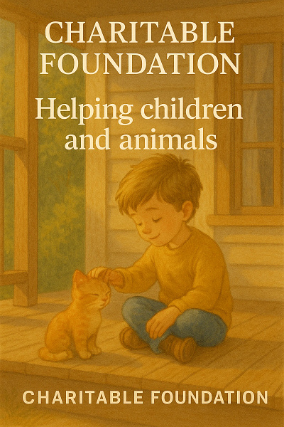 The cover of the charitable foundation illustration