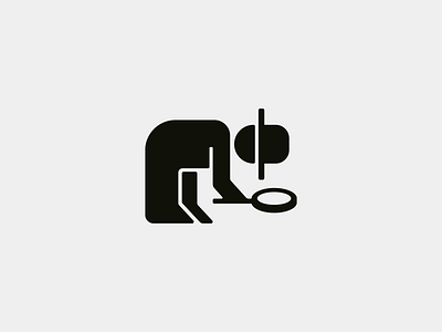 Detective logo brand branding design detective elegant graphic design logo logo design logo designer logodesign logodesigner logotype minimalism minimalistic modern spy