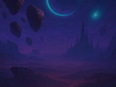 Illustration of the new world "Void Atlas" illustration