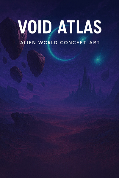 Illustration of the new world "Void Atlas" illustration