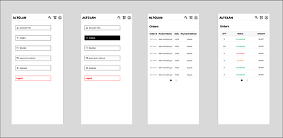Billing page billing page design mobile app
