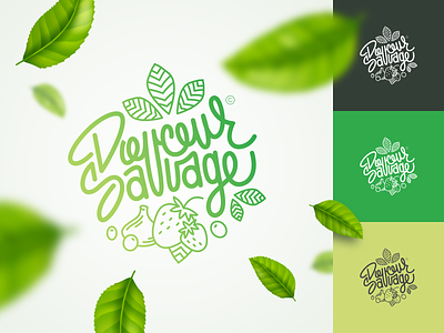 Douceur sauvage - Identité visuelle branding charte graphique graphic design identite visuelle logo packaging