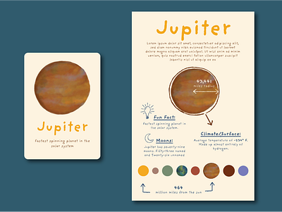 Jupiter Learning Materials branding graphic design illustration illustrator