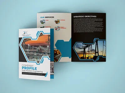 Wire Masters Engineering branding creativity flyer design graphic design