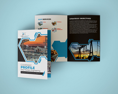 Wire Masters Engineering branding creativity flyer design graphic design