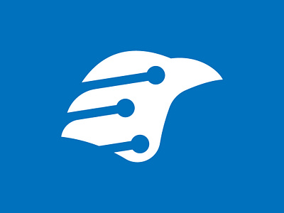 crow tech logo animal logo bird tech logo branding crow tech logo design digital crow logo graphic design illustration logo raven tech logo tech logo technology logo vector