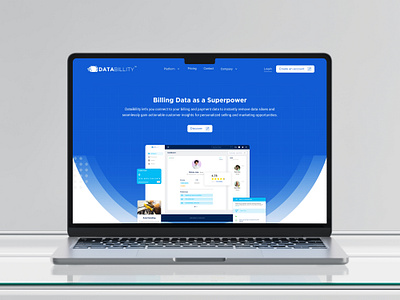 SaaS Website Design data silo design figma graphic design illustration logo mockup saas typography ui uiux user experience design user interface design ux uxui vector