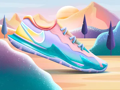 Sneakers 2d abstract adobe adobe illustration adobe photoshop art artwork clean colorful creative design digital art flat graphic design illustration minimal modern photoshop simple vector