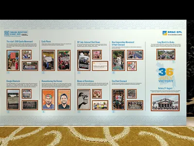 July wall design photo exhibition branding graphic design july wall design photo exhibition