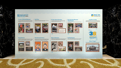 July wall design photo exhibition branding graphic design july wall design photo exhibition