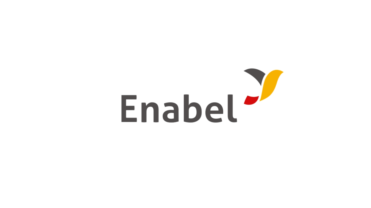 Enabel after effects animated animation animazzio logo motion design motion graphics
