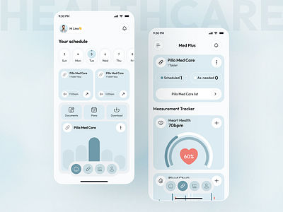 Pill Reminder & Health Tracker App | Smart Medication Management app app design digital health health app health tech health tracker app healthcare ios medication app medicine app mobile mobile app pill reminder app wellness app