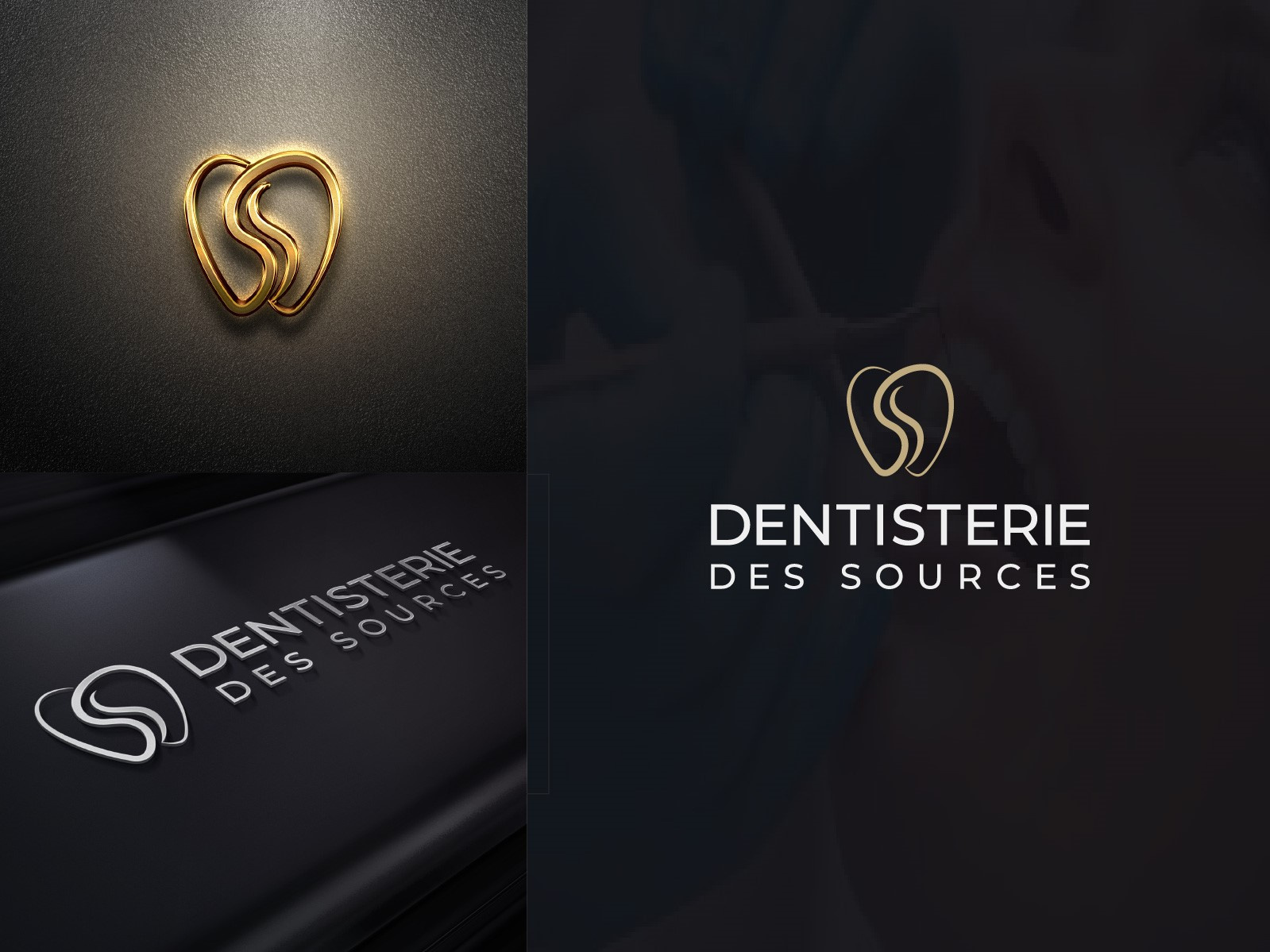Modern Letter S Initial Dentist Minimal Logo Design branding dental dentist design graphic design illustration initial letter logo minimal modern typography ui ux vector