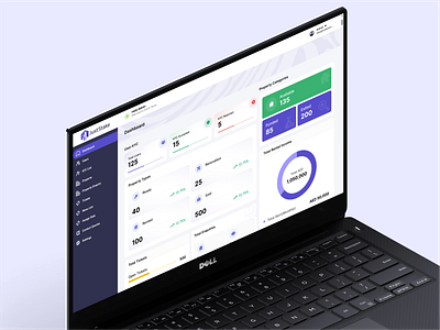 Property Stake-Dashboard Design dashboard design graphic design home property ui