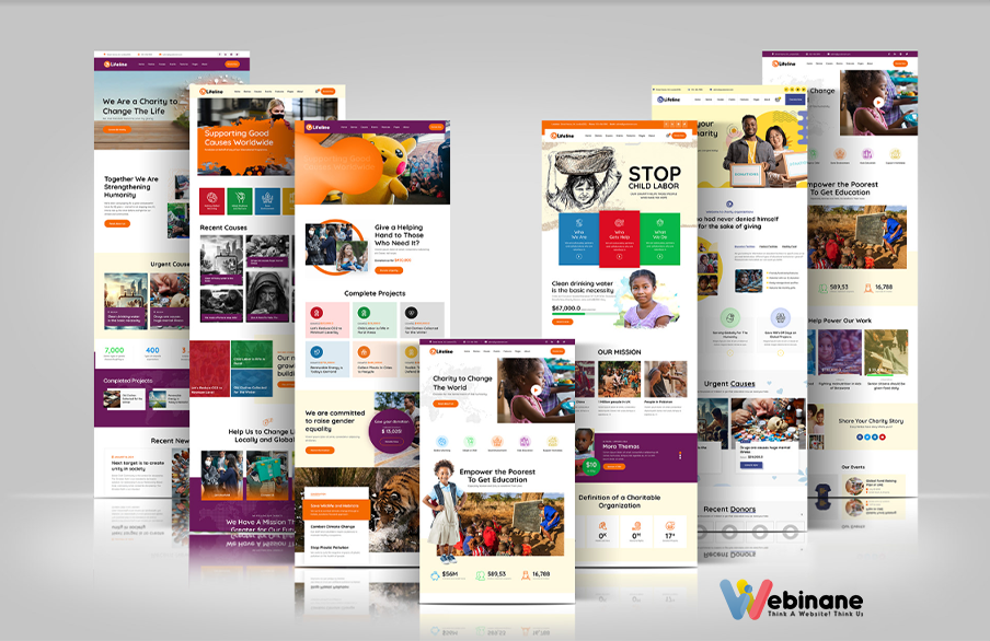 Fundraising & Donation Page Design best nonprfit wordpress theme charity charity website church donation donation system fundraising website design graphic design lifeline donation theme ngos non profit organization non profit template nonprofit website nonprofite design uiux design volunteers wordpresstemplate