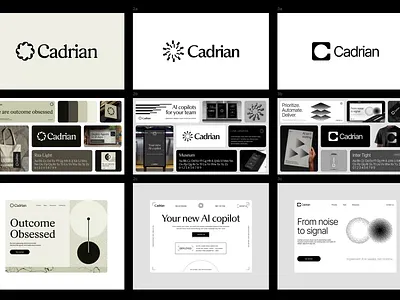 Weekly design recap for AI companies ai b2b brand identity branding logo modern saas vc