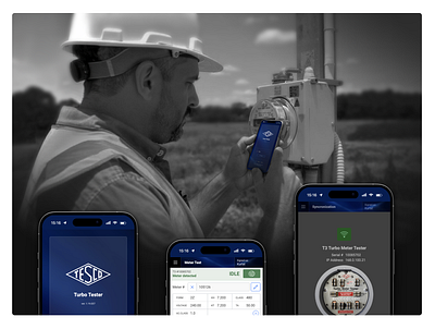 Turbo Tester Field App responsive ui ux web application