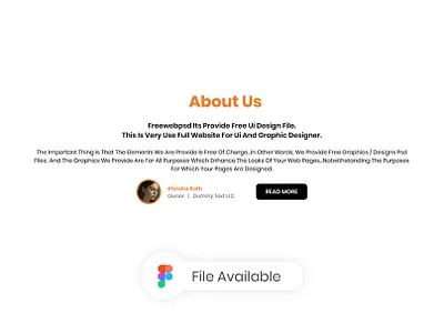 figma about us section design about us about us page about us page template about us section about us section ui design about us section ui design figma figma ui examples