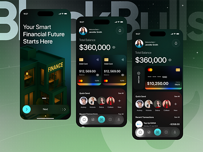 Finance mobile application ui design application banking blockchain clean ui crypto app cryptocurrency design digital wallet exchange finance finance ui fintech mobile app mobile ui modern ui payments ui ui designer ux wallet ui