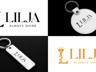 LILJA Logo Design clothingbrandlogo graphicdesign lilja logo design logodesign logos