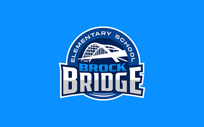 02 Concepts Logo Design (Brock Bridge) badge badge logo graphic design illustration logo logo design school logo sillhoutte