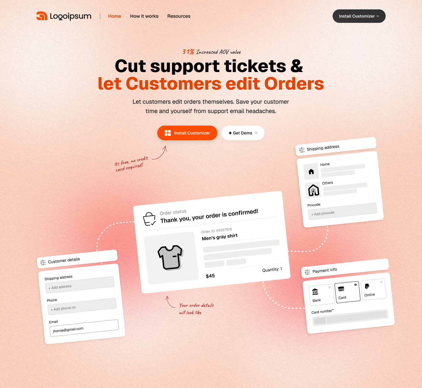 Concept Landing page UI - Redesigning 30 days of design design design challenge hero section home page landing page ui uiux web design web development website