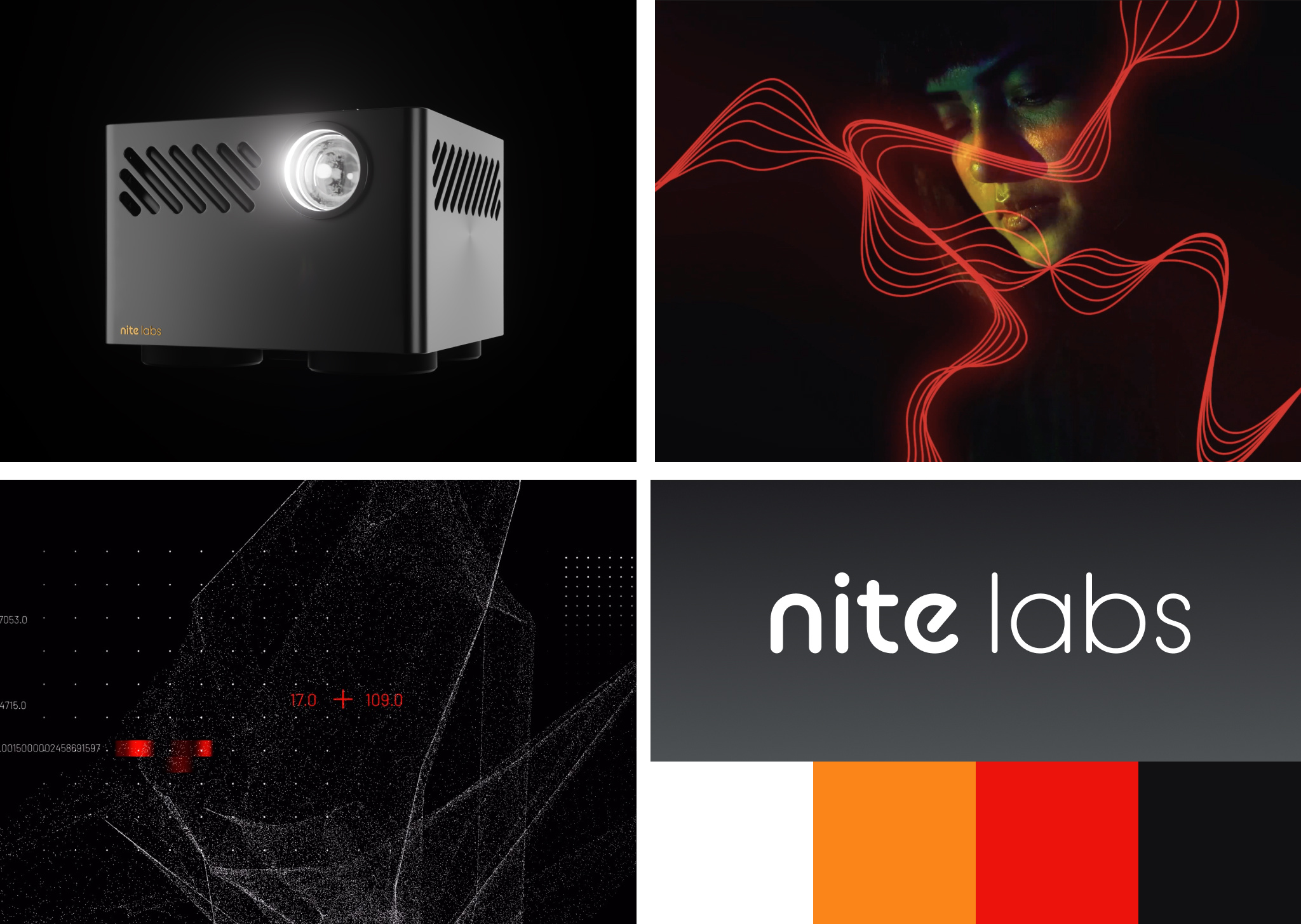 Startup Branding - Nite Labs branding design logo startup typography web website