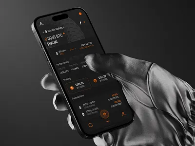 Coin Market App app coin dark graphic design mobile