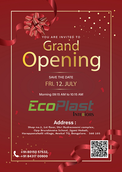 Invitation Poster branding design graphic design photo editing photoshop