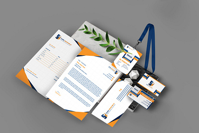 Modern Creative Stationary & Branding 3d animation brand design brand identity branding graphic design graphic designer logo motion graphics social media socialmedia stationary stationary design