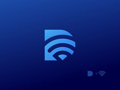 Datum Logo Concept brandbook brandidentity branding datatech designinspiration dribbblecommunity graphic design logo logodesigner techstartup wifi