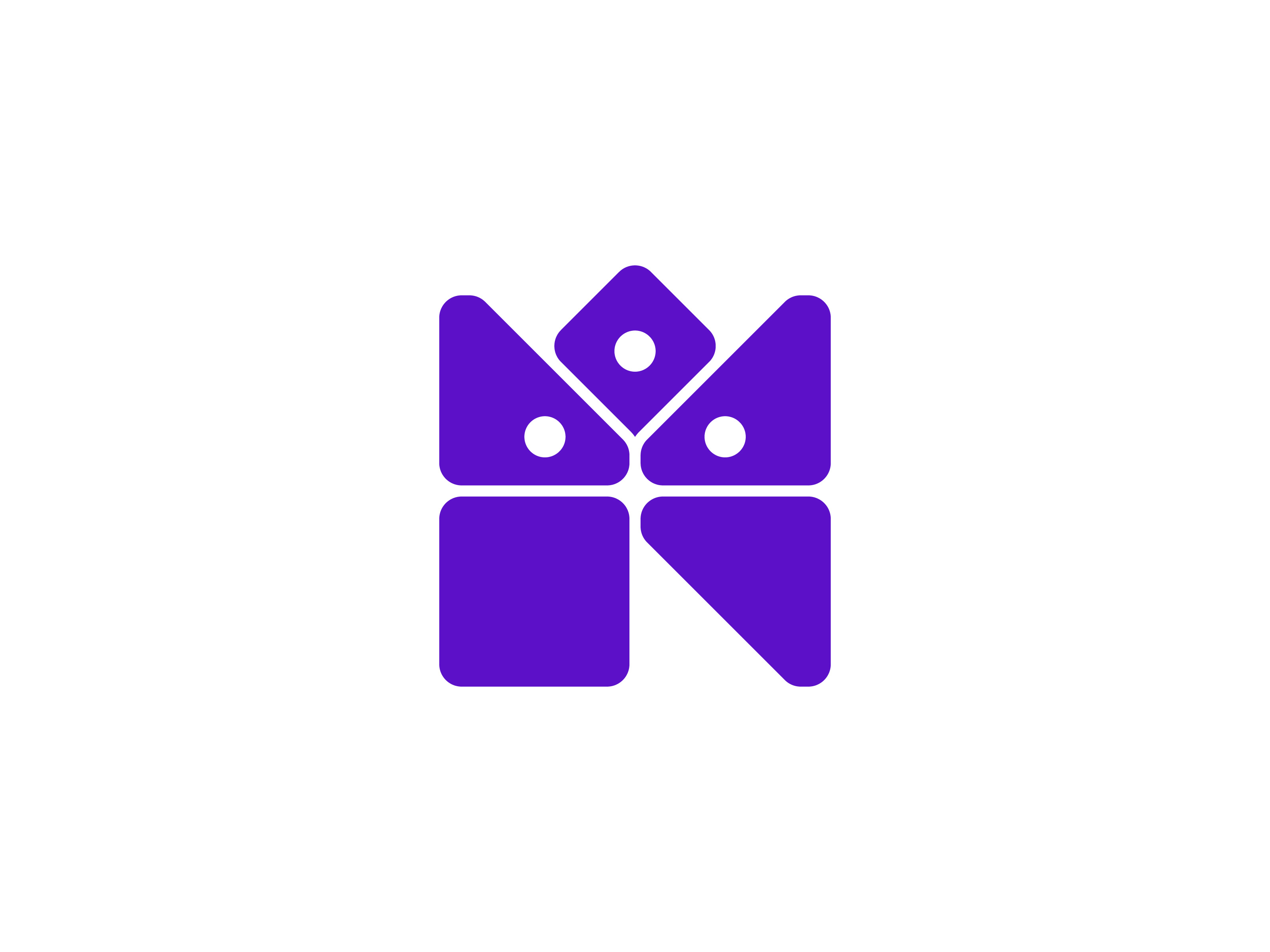 Example of Geometric Startup Business Logo Design