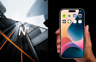 Branding Navigator Mobile App branding logo motion graphics ui